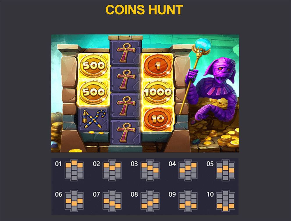 HUNT FOR COINS HUNT FOR COINS